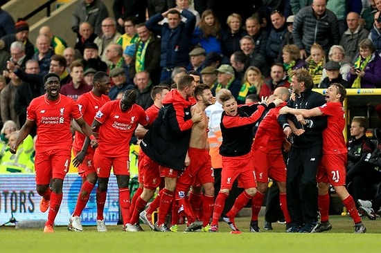 İngiltere'de Uzun Yıllar Unutulmayacak Bir Maç! Norwich 4-5 Liverpool