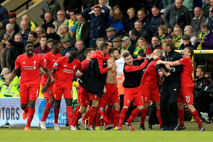 İngiltere'de Uzun Yıllar Unutulmayacak Bir Maç! Norwich 4-5 Liverpool