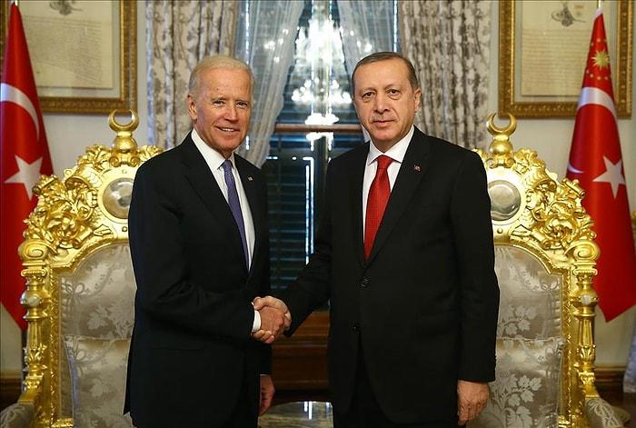 Biden, Erdoğan ile Görüştü