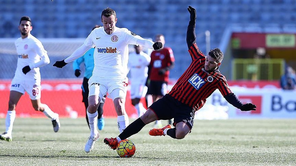 Gençlerbirliği 1-0 Antalyaspor