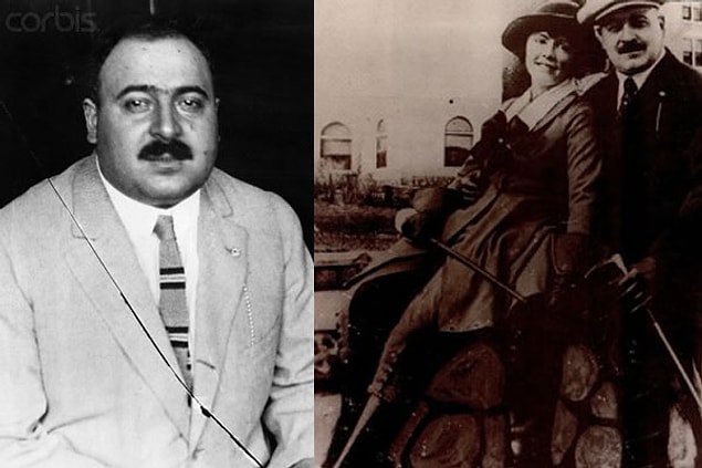 7. Chicago Outfit lideri Jim Colosimo(altta) öldürülünce başa Torrio geçti.