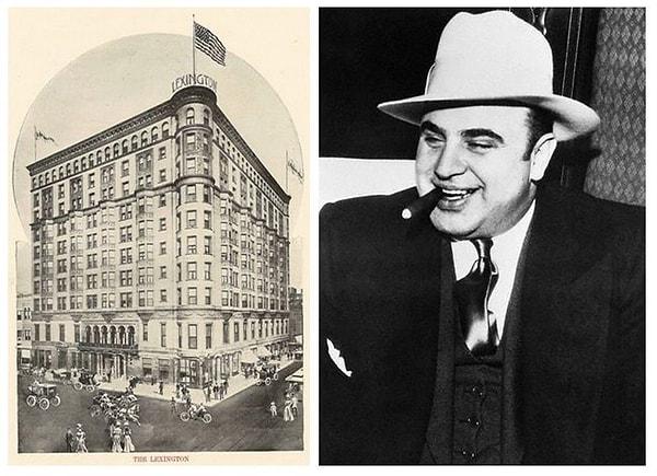 9. Hukuksal ve politik gücünü arttıran Capone, merkezini Chicago'da bulunan Lexington Hotel'e taşıdı, Sevgililer Günü Katliamı sonrasında burası Capone'un Kalesi olarak anılmaya başlandı.