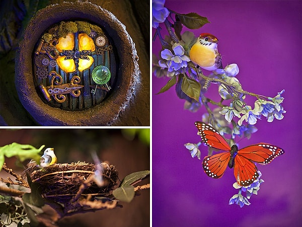 Все остальные детали для создания сказки в спальне папа докупил в местном арт-магазине.