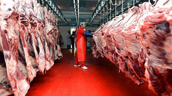 Kırmızı et üretimi, 2005'te 409,4 bin ton iken 2014'te ilk defa 1 milyon tonun üzerine çıktı