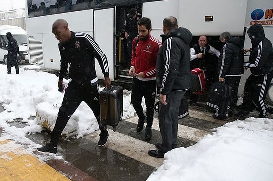 Beşiktaş Kafilesi İstanbul'da