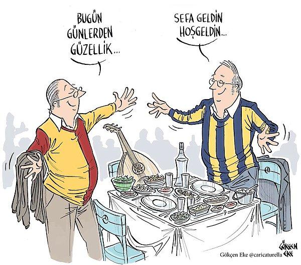 18. Bugün günlerden güzellik... / Galatasaray - Fenerbahçe