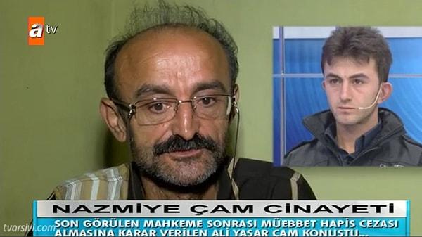 Ahmet Çam ifadesinde önce, yengesini babası Ali Yaşar Çam ve Hasan Şükrü Çam ile öldürdüklerini söylese de sonra bunu yalanlayarak sessizliğe büründü.