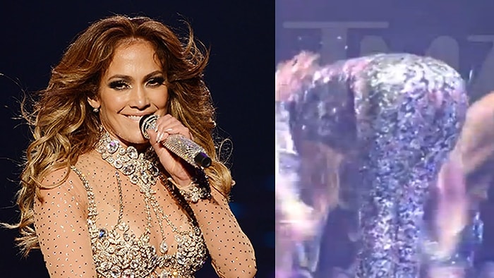 Jennifer Lopez Konserde Pantolonunun Azizliğine Uğradı