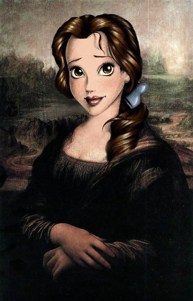 10. Gerçek Mona Lisa'dan güzel olmuş sanki...