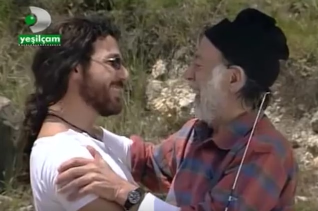 Ağzı yüzü iyileşince soluğu Münir Baba'nın yanında almak.