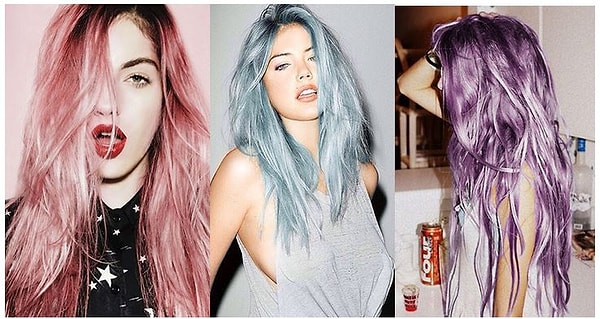 1. Прошлогодние тренды: от опалового до всех цветов радуги, от цвета заката до флуоресцентного!