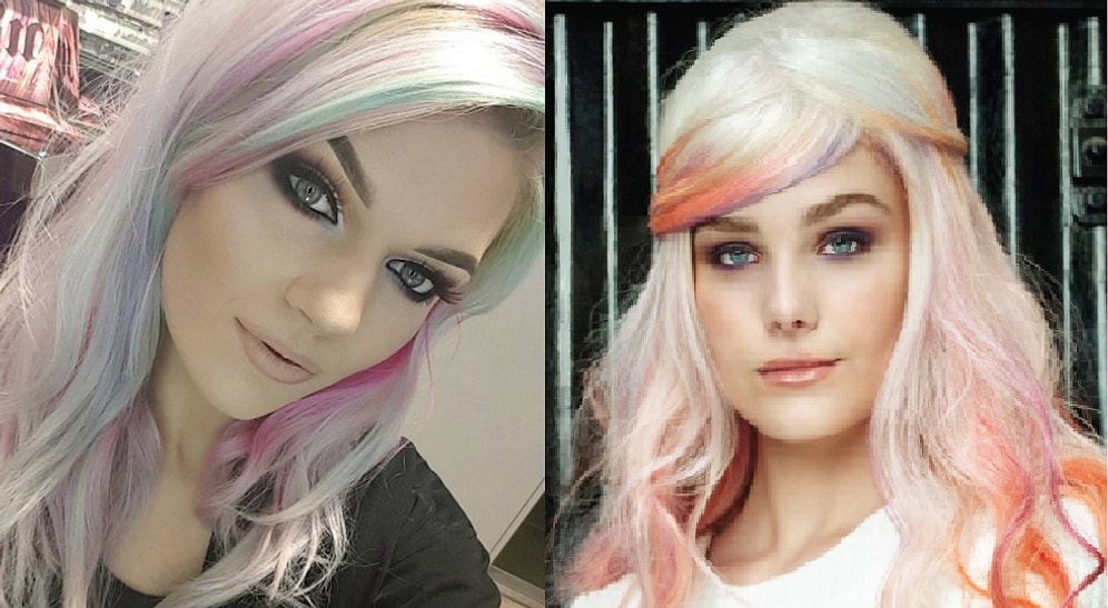 Новый тренд наступившего 2016-го года: Акварельные волосы!