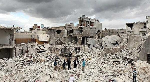 Suriye'de evler yerle bir olurken, ocaklar sönerken,