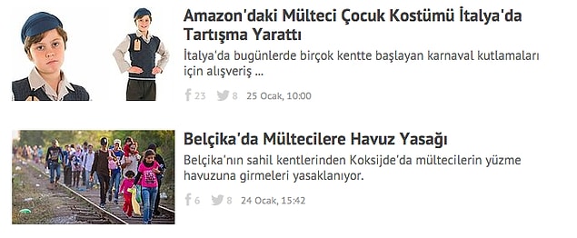 Ama ''Servis edilen fotoğraflar'' şık birer maske olarak kaldı. Avrupa'dan gelen her mülteci haberi Avrupa'nın mültecilere bakışını ele verdi.