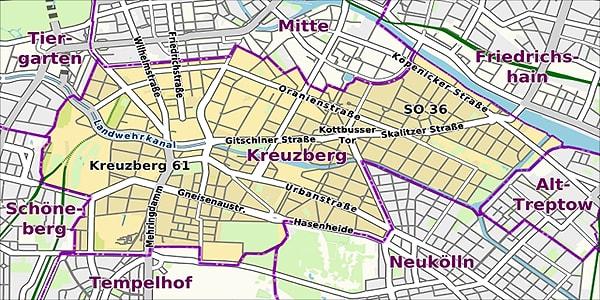 1. Kreuzberg, Berlin'in bir semtidir ve Türkler arasında "Küçük İstanbul" diye de adlandırılır.