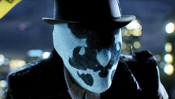 15. Watchmen (2009) filminde Rorschach'ın maskesi