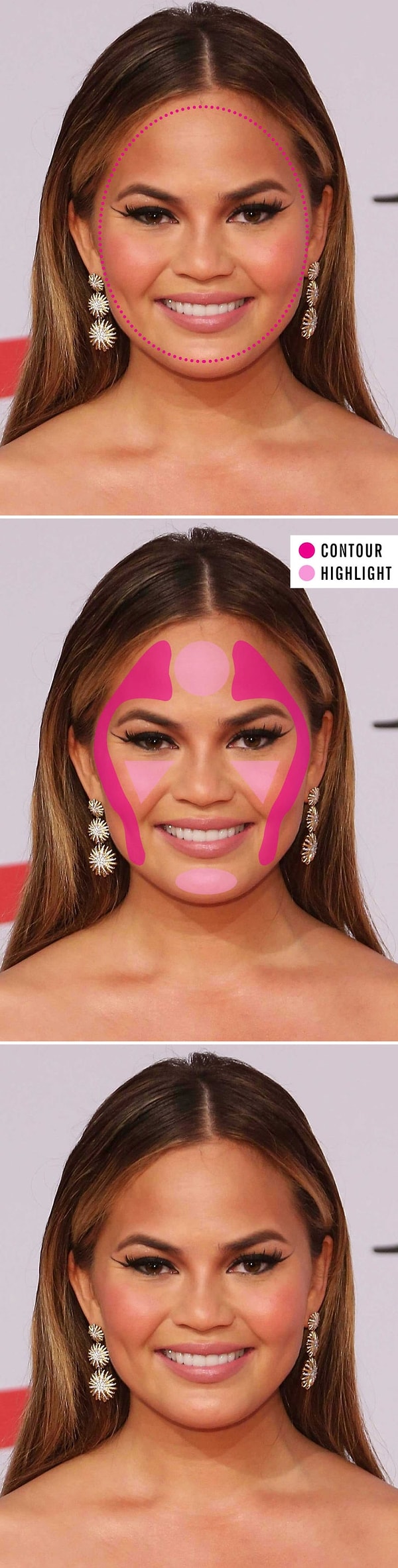 Если формой вашего лица является круг.