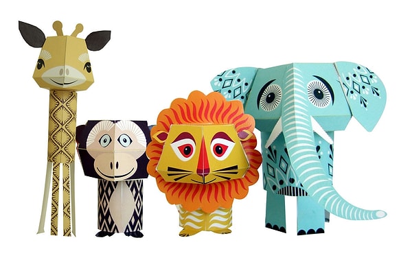 5. Необычные оригами-животные.