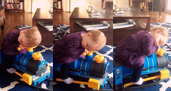 Машинист сильно устал!