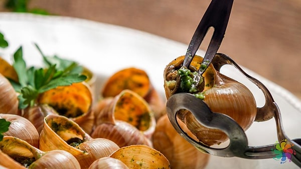 8. Escargots a la Bourguignonne