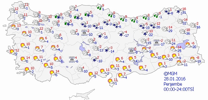 Hava Sıcaklığı Ülkemiz Genelinde Artıyor, Kar Erimelerinde Dikkat!