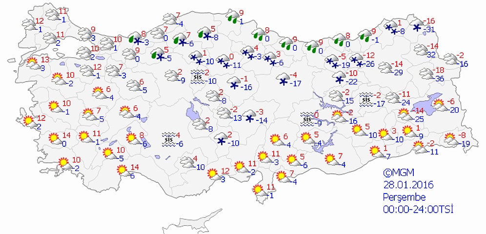 Hava Sıcaklığı Ülkemiz Genelinde Artıyor, Kar Erimelerinde Dikkat!