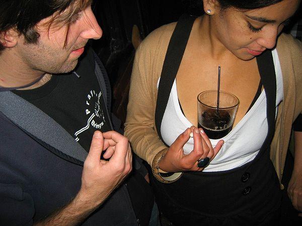 12. You have no clue where to put your drink at a party, club or pub? Well, we know...
