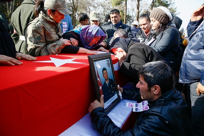 Sur'da Şehit Olan 3 Asker ve 2 Polis Memleketlerine Uğurlandı