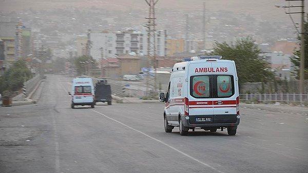 Ambulans açıklaması: Teröristler ateş açıyor