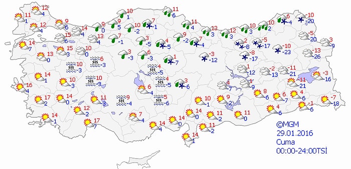 Meteoroloji'den 'Kuvvetli Yağış' Dahil 4 Uyarı