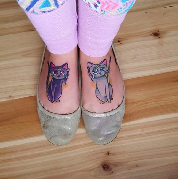 Луна и Артемис.