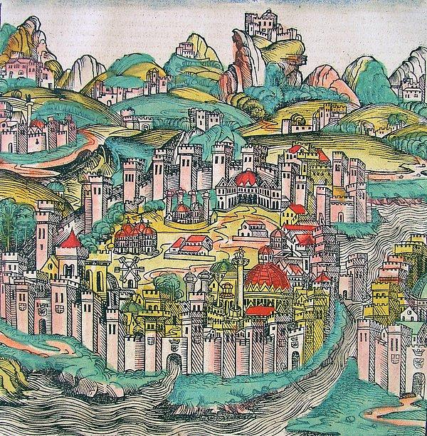 1. Konstantinopolis - Nürnberg Kroniği (1493)