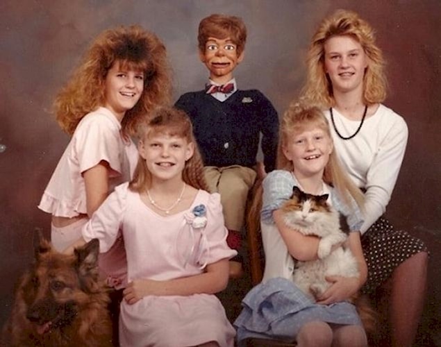 12. And me in family photos. (Again, middle)