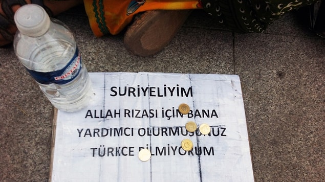 ‘Göçmen aileler veriyor’