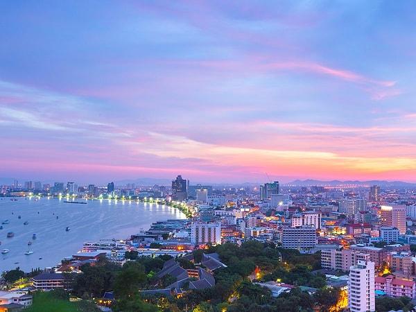 19. Pattaya, Tayland: 6.4 milyon yabancı ziyaretçi