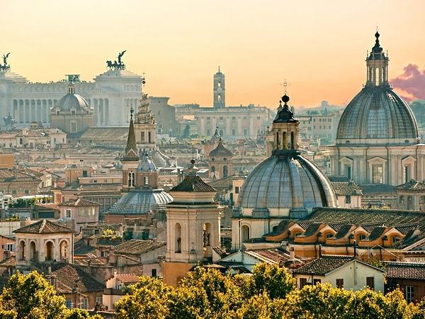 14. Roma, İtalya: 8.8 milyon yabancı ziyaretçi