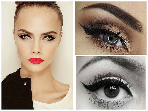 5. Eyeliner dediğin siyah olur siyah!