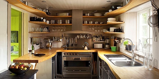 20 практичных решения обустройства маленькой кухни