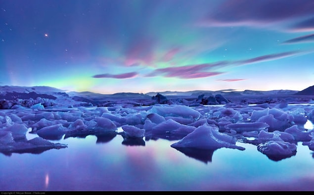 2. Jökulsárlón Glacier Lagoon, İzlanda