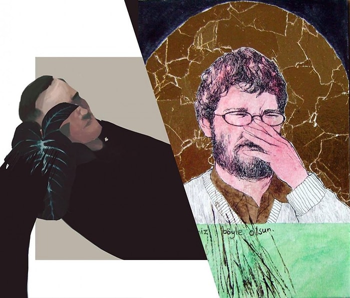 Tolga Tarhan ve Burak Ata'nın “Ağrıyorsa Yaşıyorsun” Sergisi Yarın Tasarım Bakkalı'nda Açılıyor