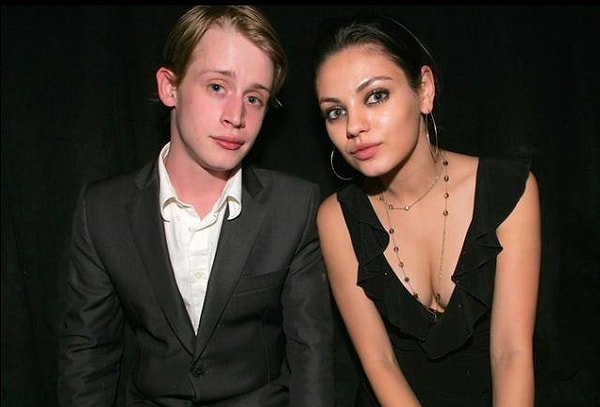 1. Мила Кунис и Маколей Калкин