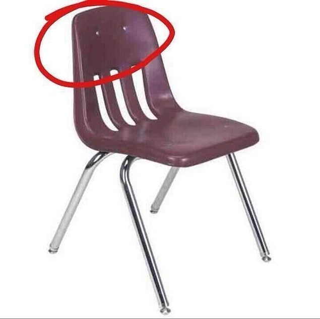 Самая худшая часть таких стульев: