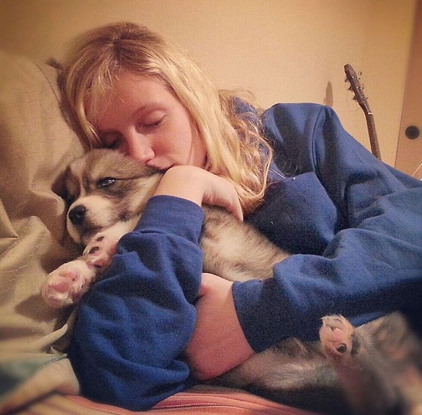 А вот и они - Златовласка и Волчонок.