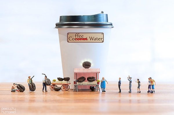 12. Очень свежий кофе.