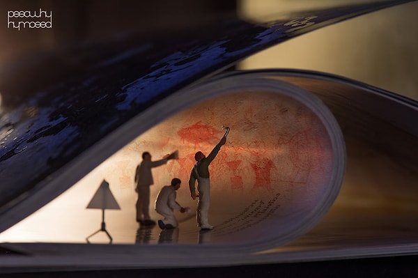 13. Наскальная живопись.