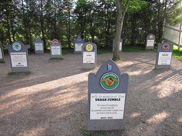 15. Кладбище мороженого Ben & Jerry’s: