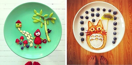 Хмурые зимние дни станут добрее с весёлыми и вкусными тарелками!