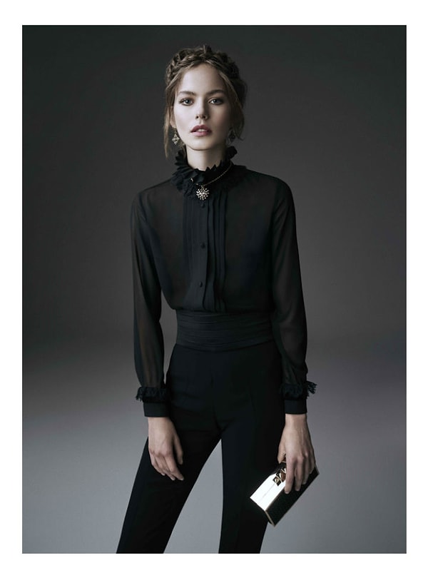 11. Викторианский воротник