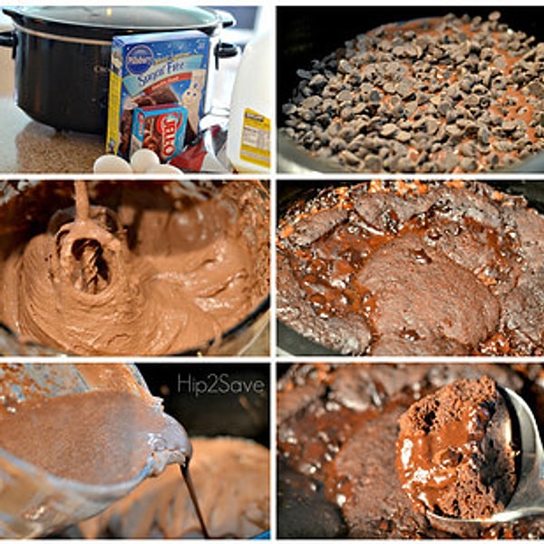 11. Шоколадный фондан для большой компании