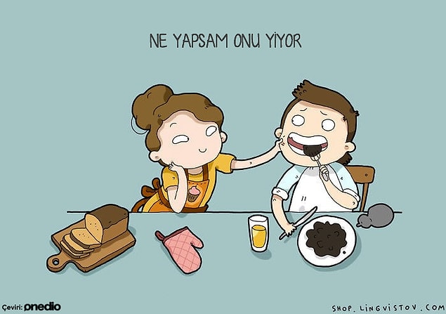 2. Kedinin köpeğin burun kıvıracağı şeyleri yiyor